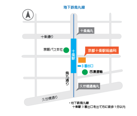 京都市中区/京都十条駅前歯科